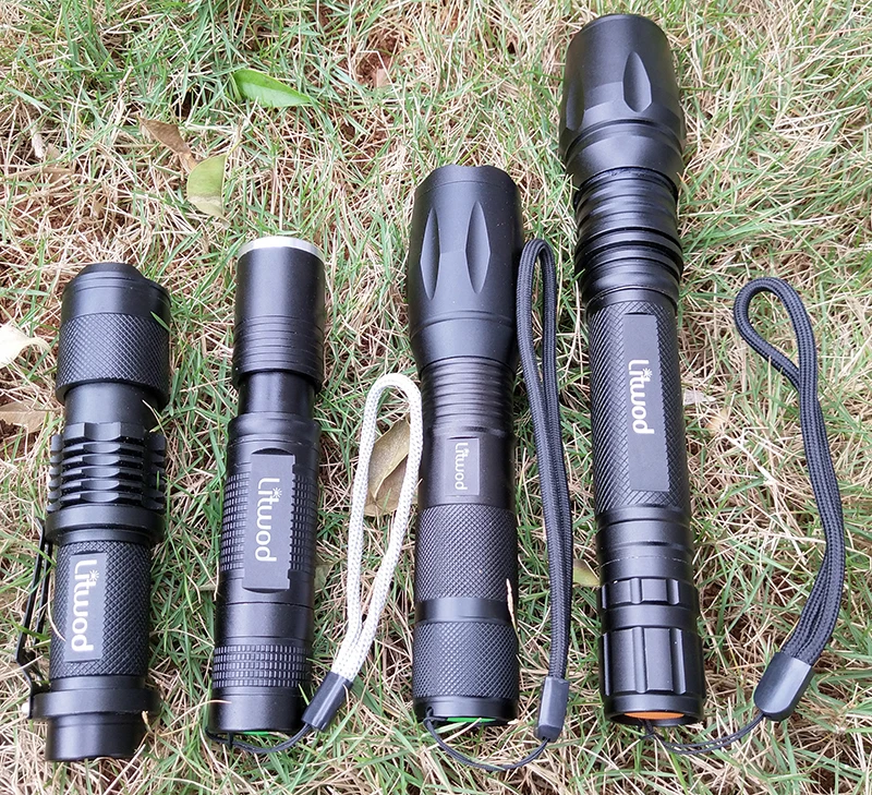 Litwod Z10 XML L2 8000LM Водонепроницаемый Масштабируемые CREE светодиодный тактический вспышки светильник фонарь светильник для 18650 Перезаряжаемые Батарея или AAA