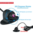 HD CCD Автомобильная Передняя камера заднего вида без дрели, регулируемый объектив камеры, 120 градусов, Горизонтальное ночное видение, водонепроницаемая Направляющая линия