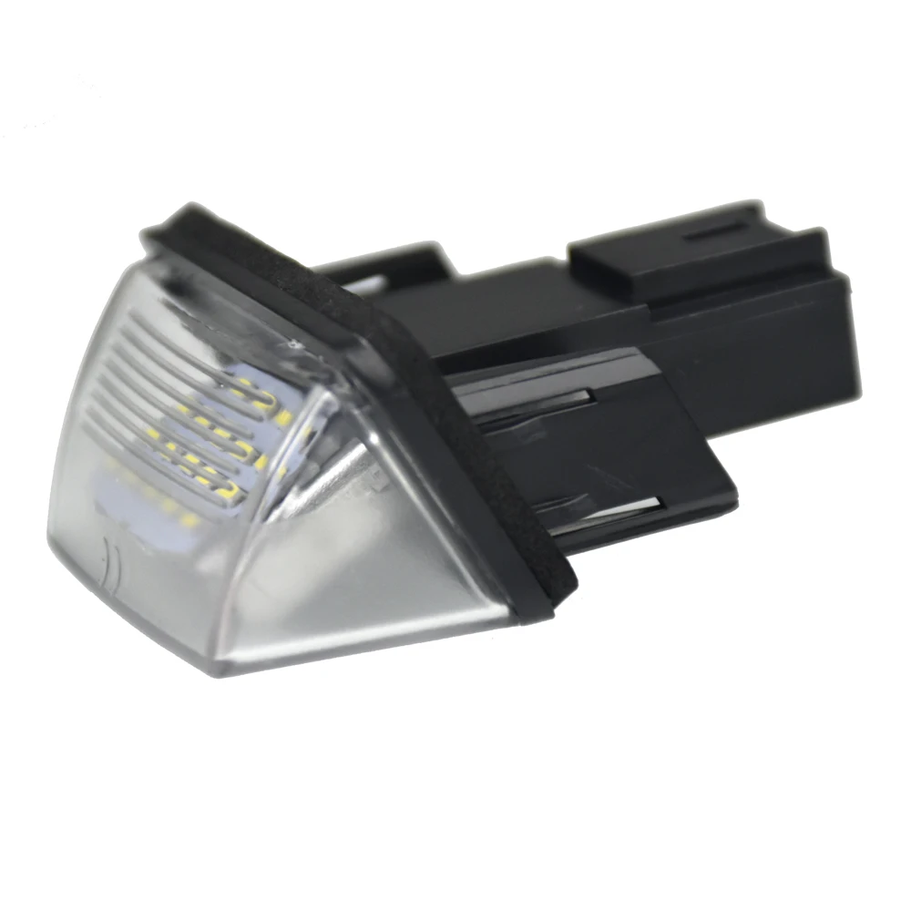 2 шт. светодиодные подсветки для номерного знака Peugeot 206 207 306 307 308 5008 406 407 Citroen C3 C4 C5 C6