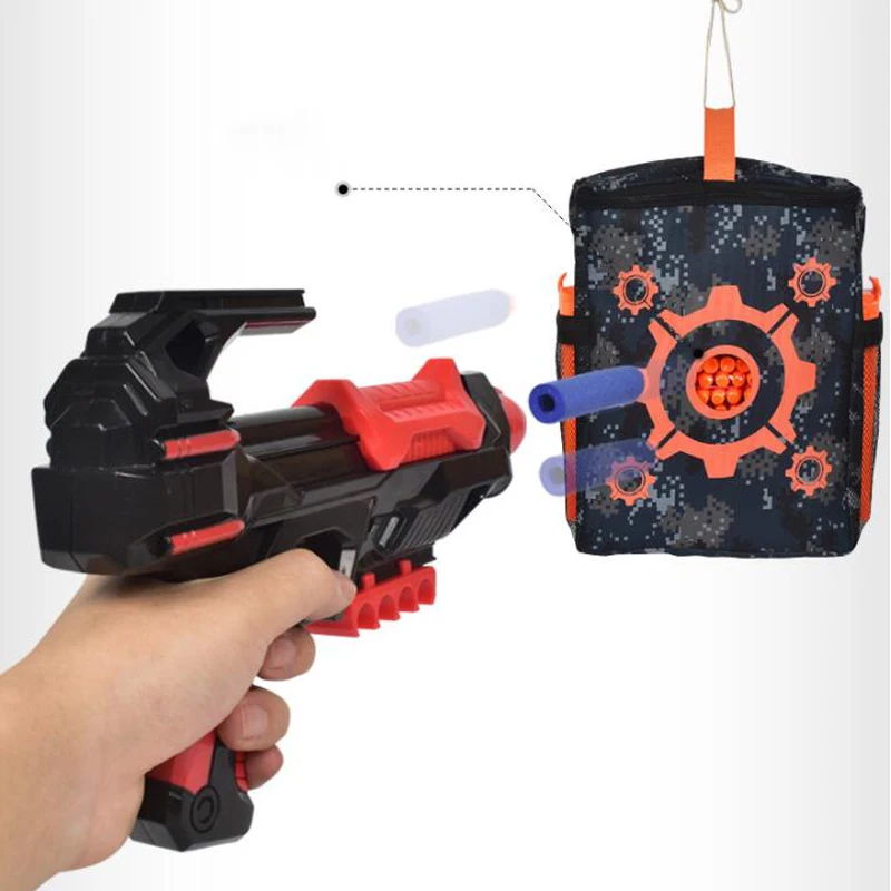 Оксфордская ткань тренировочная сумка для стрельбы мягкая Пуля Nerf камуфляжные