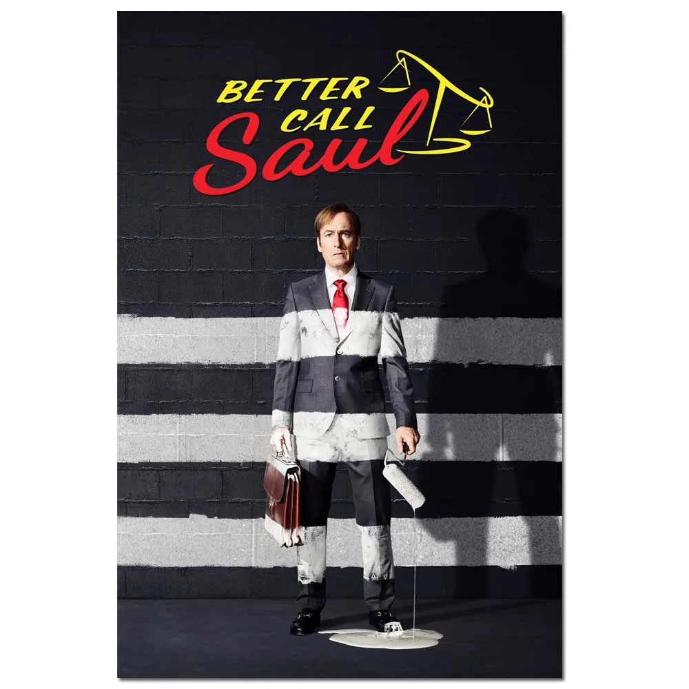 Лучше Call Saul плакат книги по искусству шелк классический фильм шелковая
