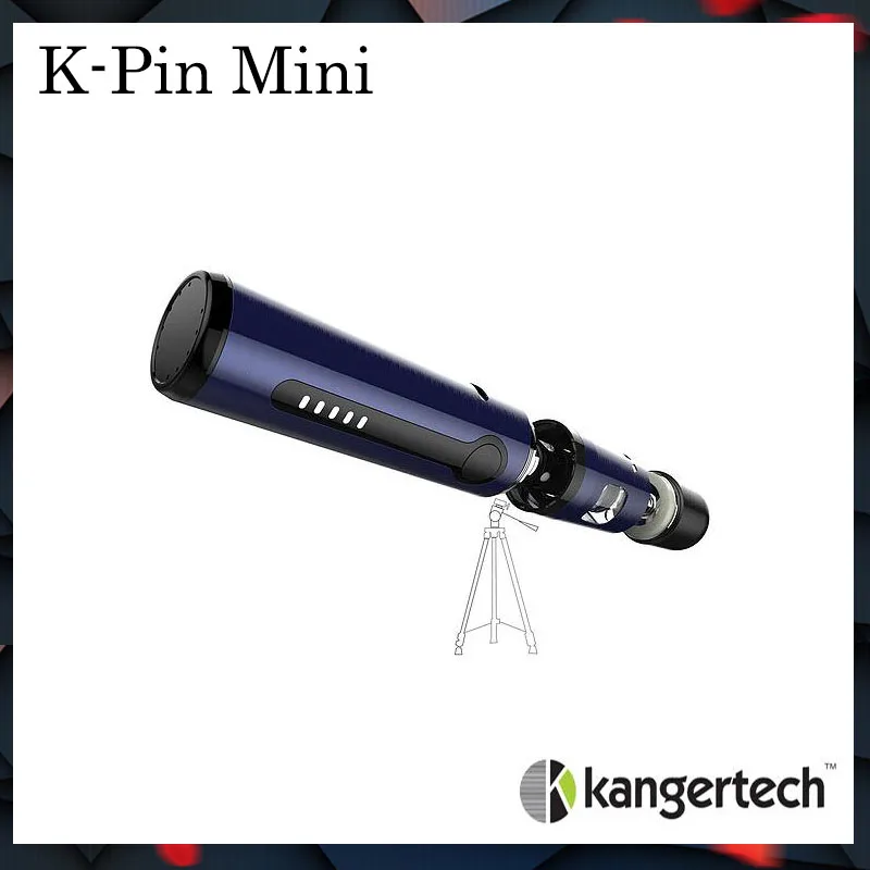 Оригинальный Kanger K-Pin мини все-в-одном стартовый набор 2 мл бак с 1500 мАч встроенный
