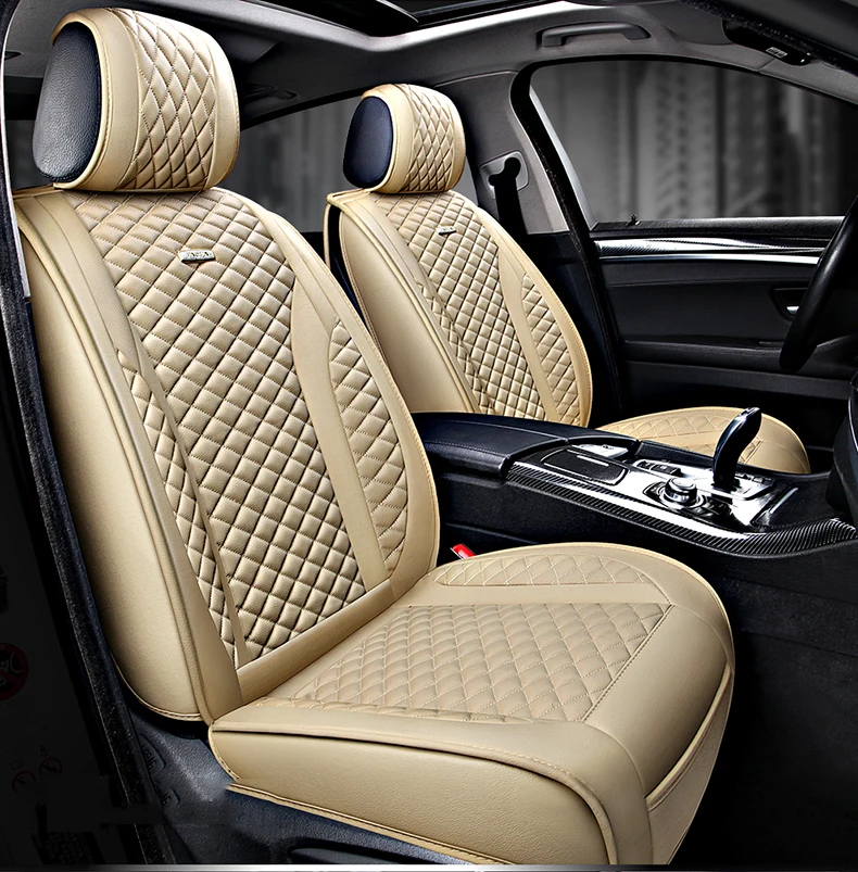 Модные роскошные кожаные Авто универсальное автокресло cover protector подушки для Mercedes Benz t210 w211 t211 w212 w213 w220 w221 w222