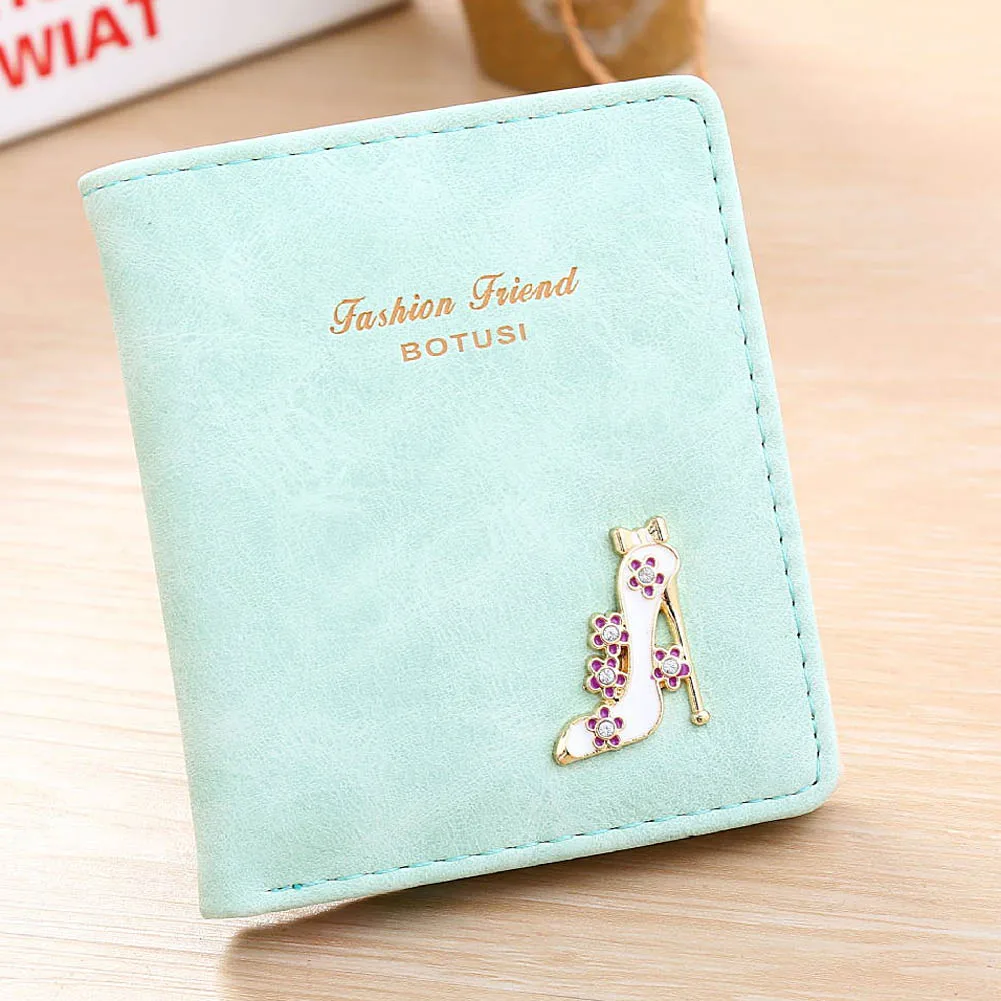 2019 симпатичный женский короткий кошелек модный мини тонкий из искусственной