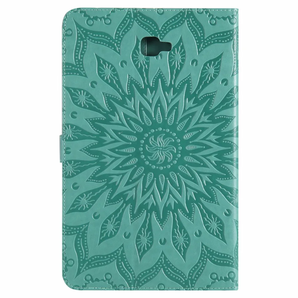 Чехол для планшета A 10 1 дюйма флип чехол из искусственной кожи с цветочным