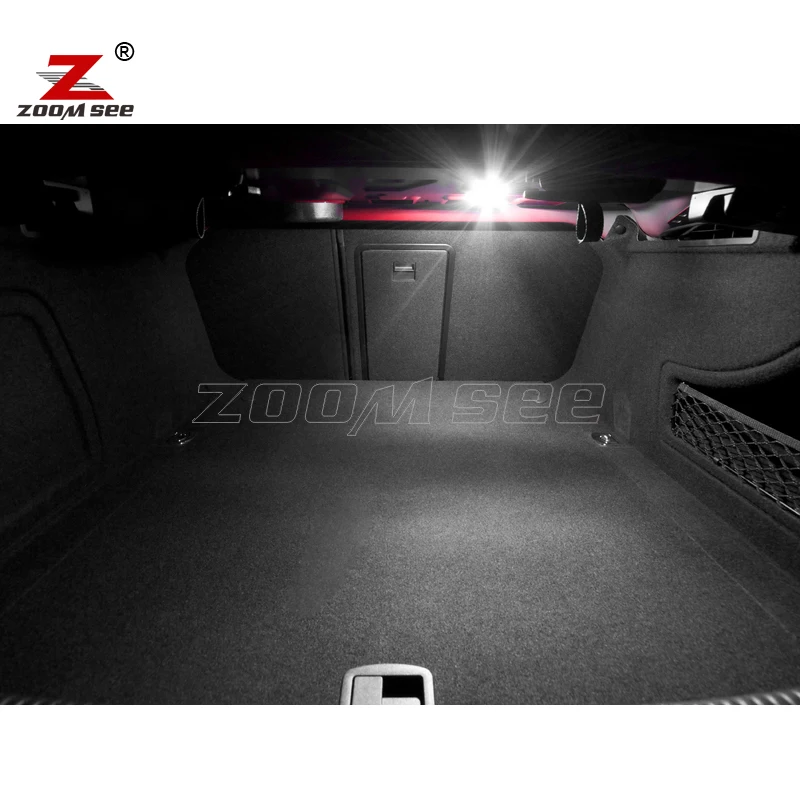 

14pcs Canbus interior LED bulb dome lamp + Rear + Vanity mirror + Trunk + Glove + Door Light Kit for Audi A5 S5 RS5 B8 (08-15)