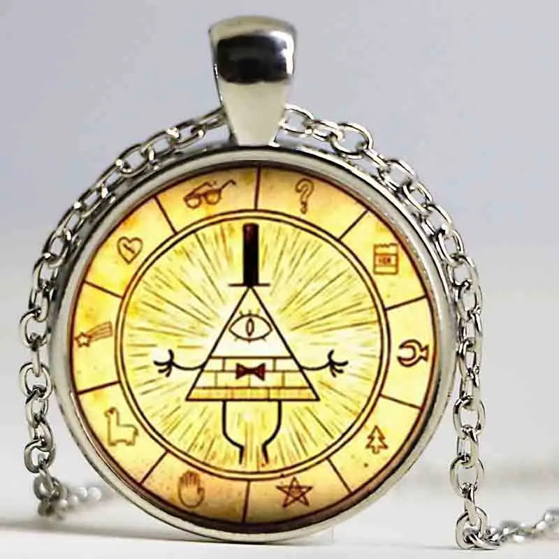 Подвеска в стиле Викки зодиака Wicca Очаровательное ожерелье серебряное полумесяц ретро ожерелье женские ювелирные изделия подарок для мужчин