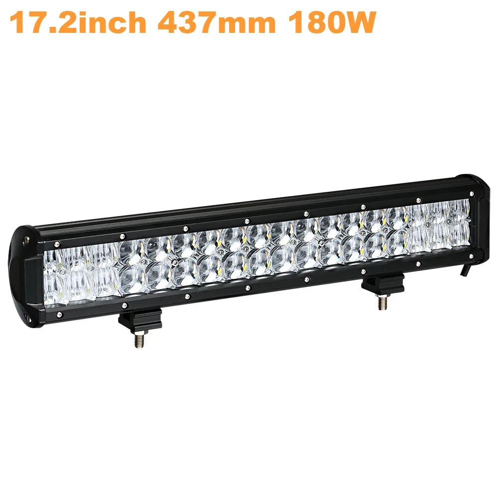1PC 180W Combo Weketory 4 6,5 9,3 12 17 дюймов 30 Вт 60 Вт 90 Вт 120 Вт 180 Вт 5D светодиодный рабочий светильник для трактора лодки внедорожника 4WD 4x4 грузовик внедорожник ATV 12 в 24 В - Цвет: 1PC 180W Combo