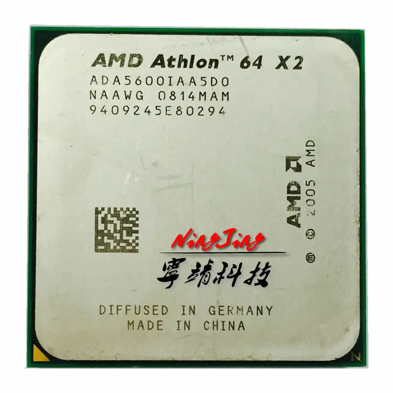 Двухъядерный процессор AMD Athlon 64 X2 5600 + 2 9 ГГц AM2|athlon x2|athlon x2 5600cpu processor |
