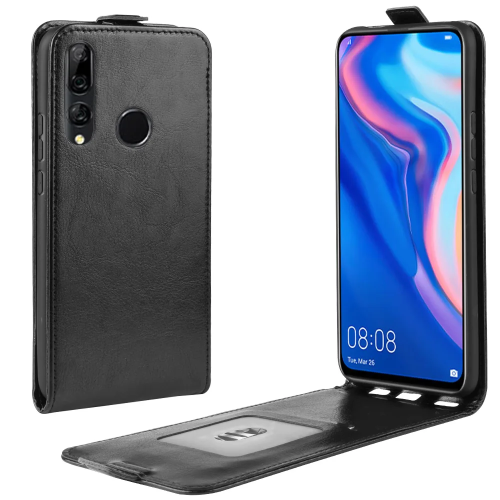 Чехол для Huawei Nova 5i кожаный чехол книжка P Smart Z Y9 prime 2019 Вертикальный Z|Бамперы| |