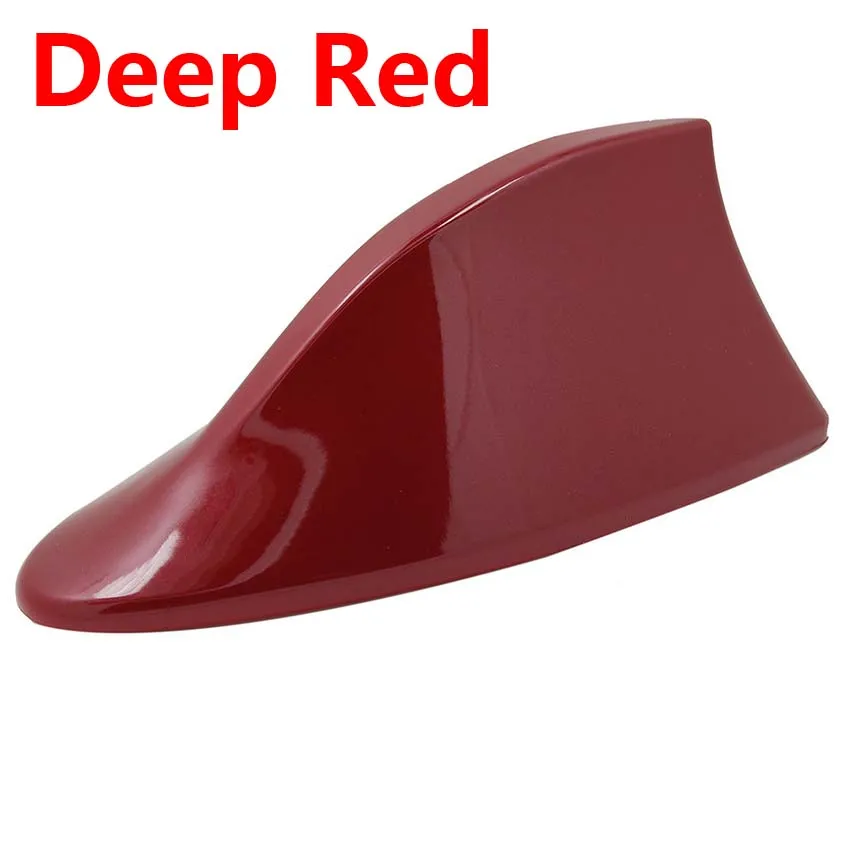 Deep Red 1 шт. пианино-как живопись автомобиля радио плавник акулы антенна для hyundai ix35 автомобильные антенны сигнала черный белый серебристый серый - Цвет: Deep Red