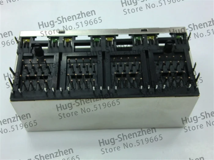 Розетка для доступа к Интернету разъем Ethernet интерфейс RJ45 2*4 8p 8 жильные разъемы с