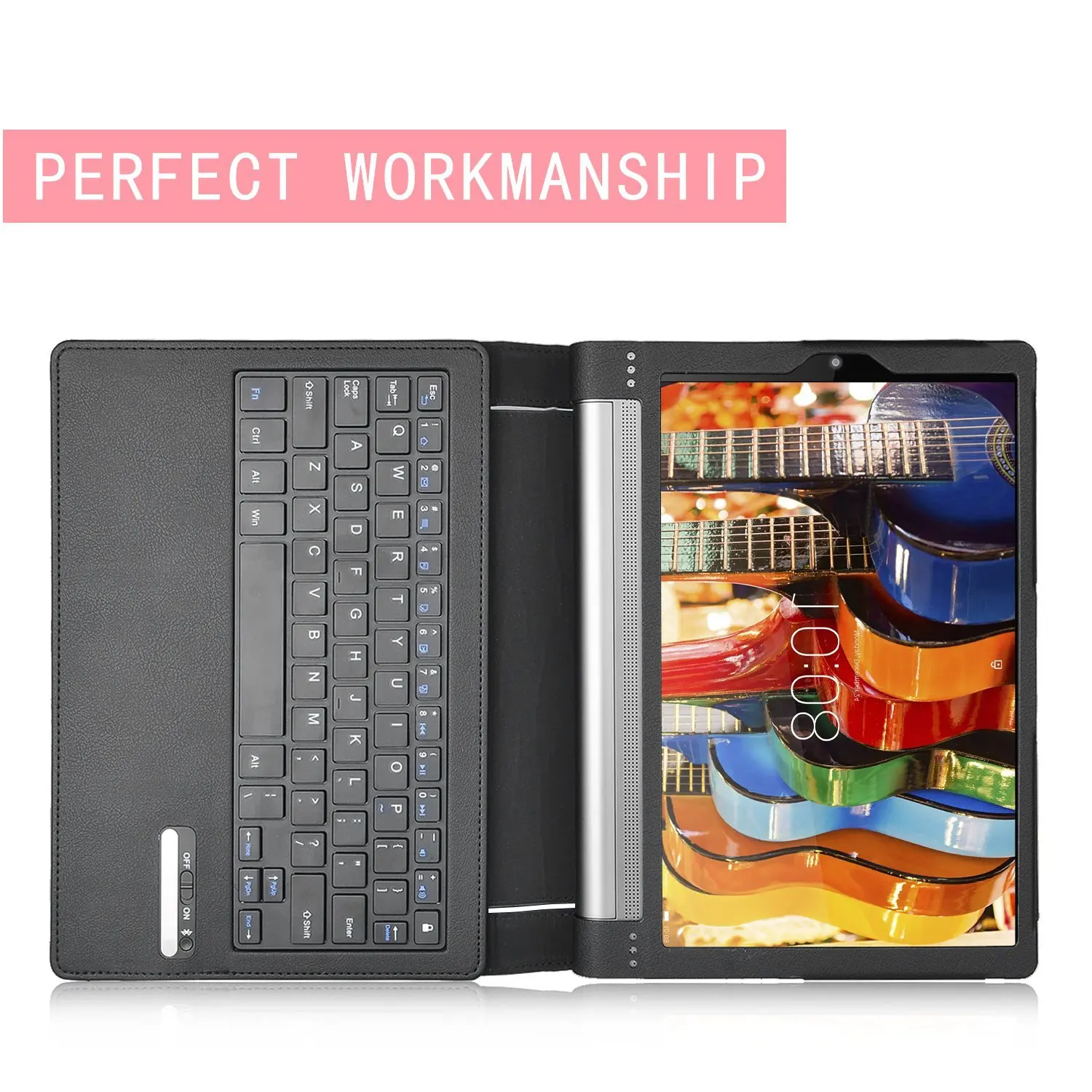 PU Bluetooth клавиатура чехол для Lenovo YOGA Tab 3 Pro 10 1 X90 X90F/M/L Plus YT X703F защитный с