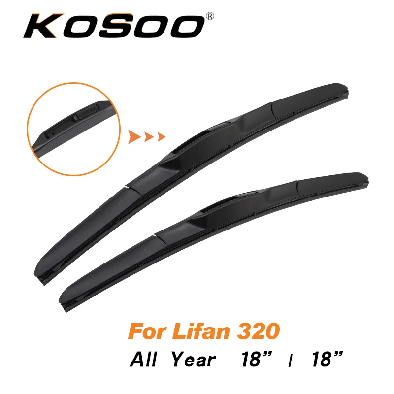 KOSOO для LIFAN 320 330 520 530 620 630 720X50X60 подходит для всего года подходит J крюк рычаг очистка ветрового стекла стеклоочистителей Стайлинг - Цвет: 320 1818