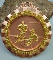 football school sports medal kindergarten games custom make zinc alloy metal silver and bronze trophies gold gymnastics unisex