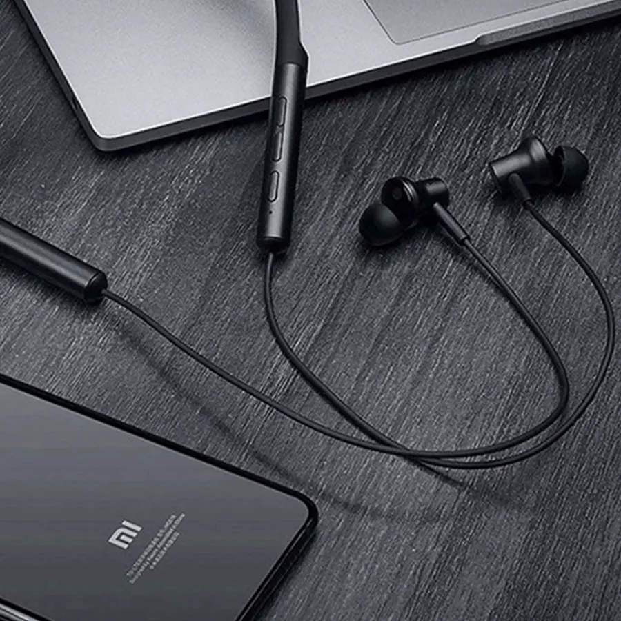 Оригинальные наушники Xiaomi с bluetooth воротником гарнитура Спортивные Беспроводные