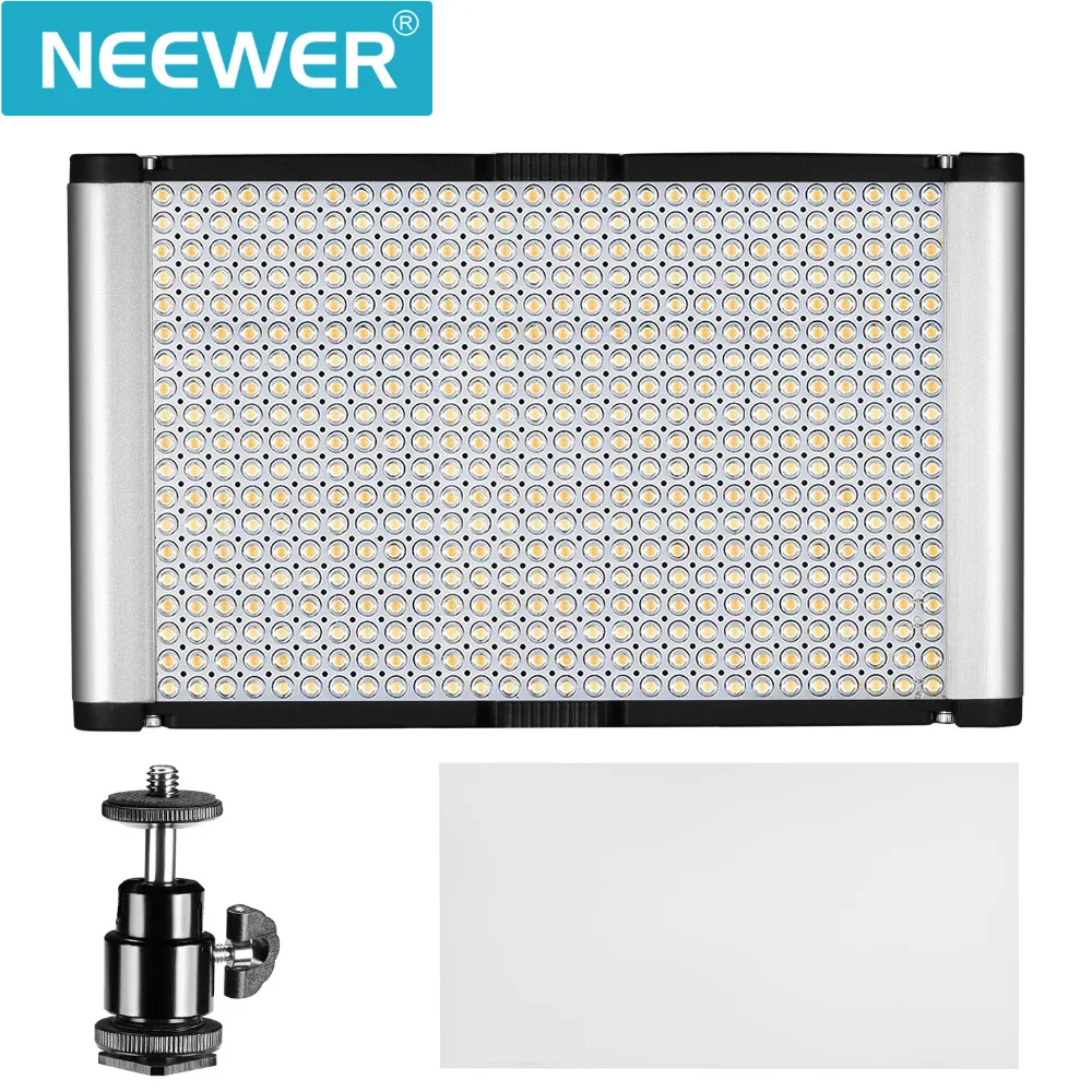 Neewer Диммируемый двухцветный светодиодный со стандартным холодным башмаком