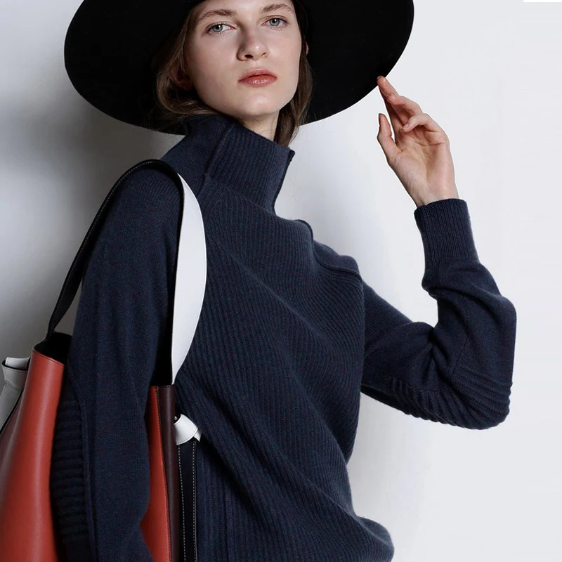 Женские свитера 100% кашемировые и шерстяные вязаные Джемперы горячая Распродажа