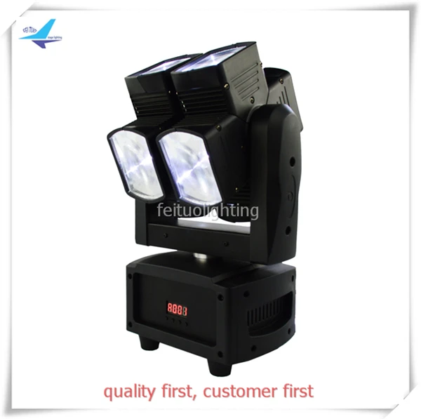 6 шт./партия двухколесные кольца с эффектом ветра и огня 8x10 Вт|beam moving head light|moving