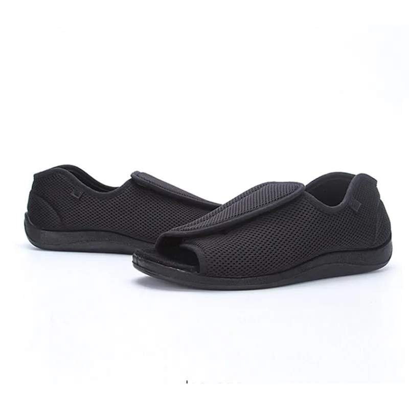 Обувь для диабетиков Сезон весна лето пожилых людей с широкой подошвой среднего