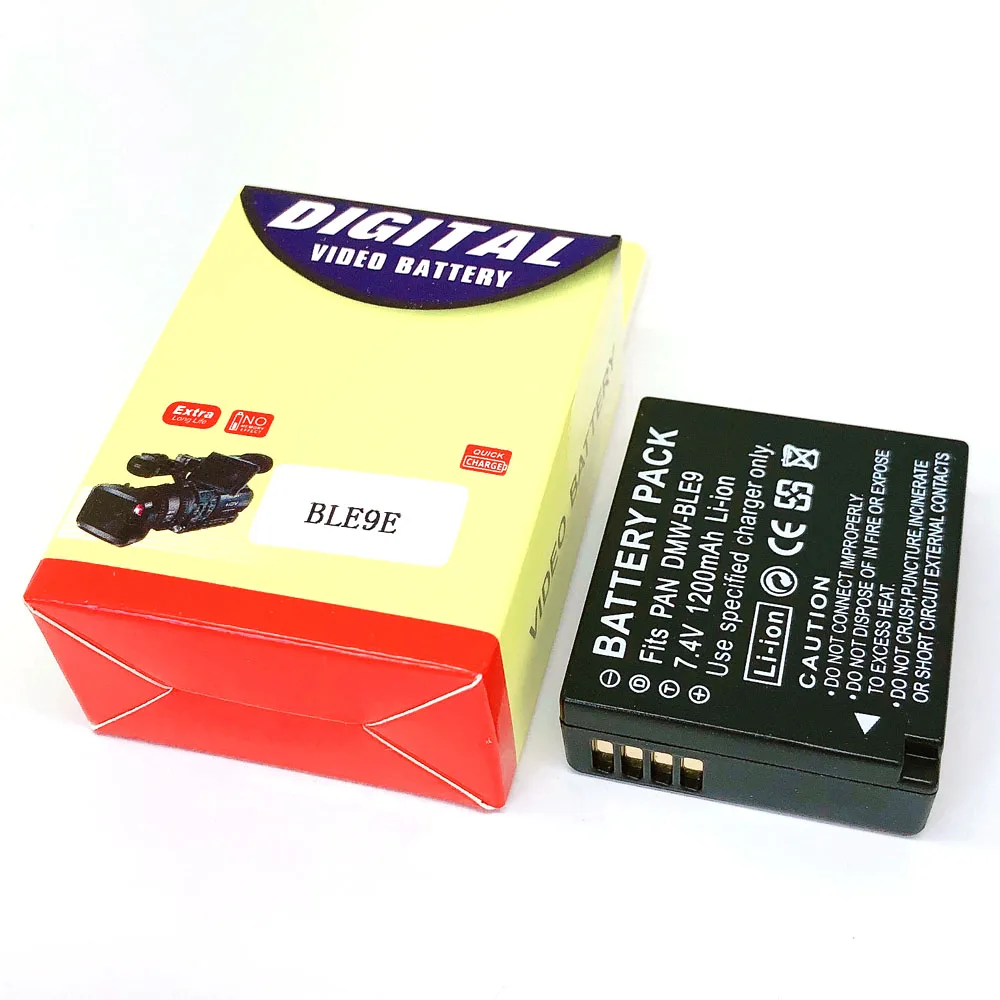 DMW-BLG10 DMW-BLE9E DMW BLG10E BLG10PP BLE9 BLE9PP BP-DC15 Battery for Panasonic DMC-GF3 GF5 GF6 GX7 GX80 GX85 ZS60 ZS100 TZ100