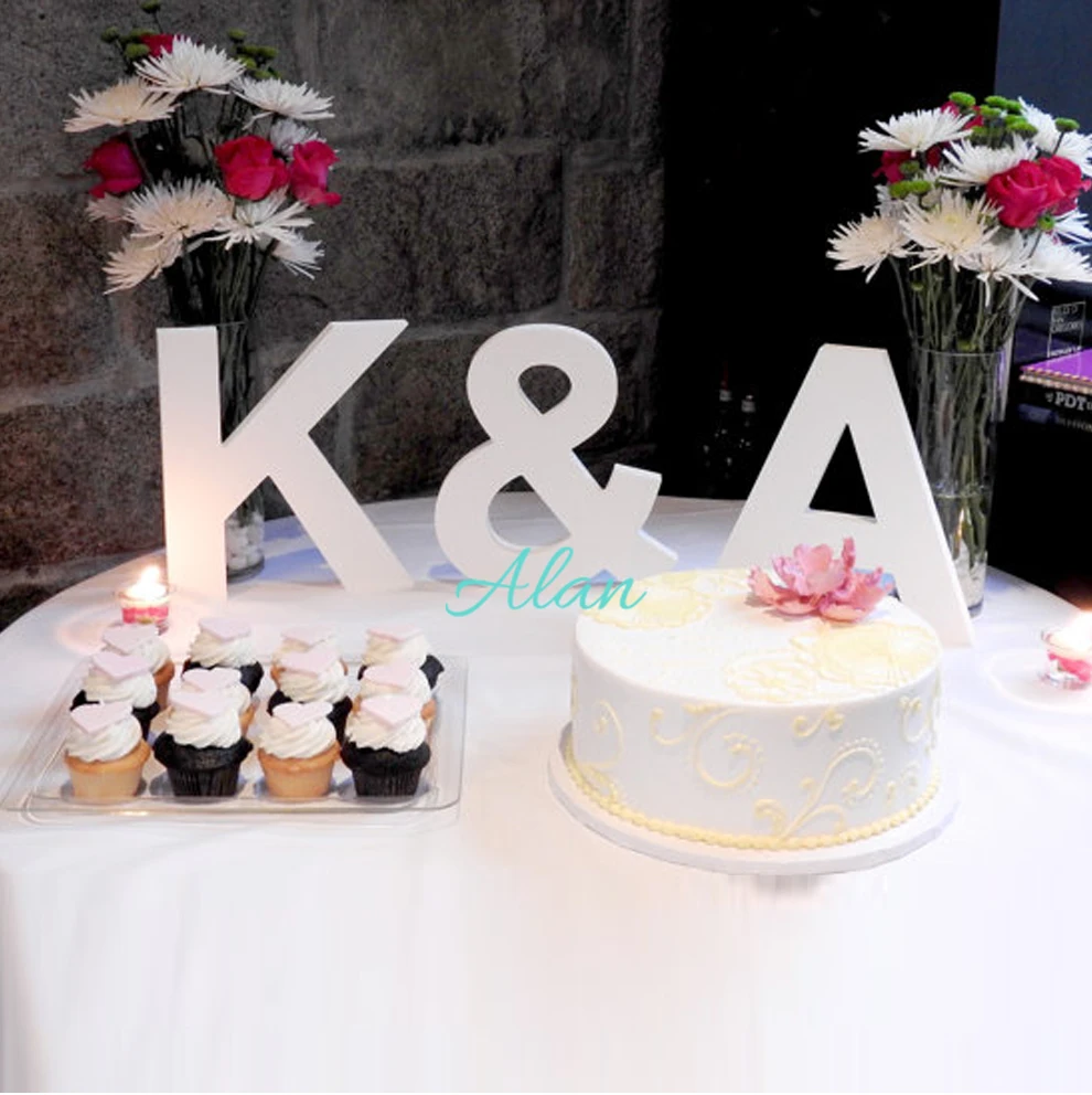 12 &quotдеревянные буквы отдельно стоящие 3 предмета начальный набор для свадебного