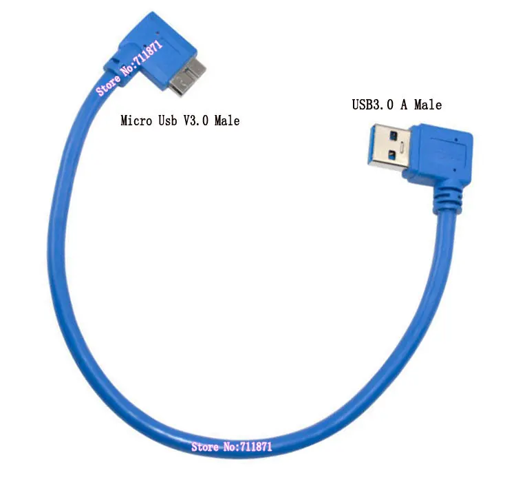 Кабель Micro USB V3.0 с двойным изгибом для зарядки и передачи данных 3 0 B|cable usb3.0|usb3.0 micro