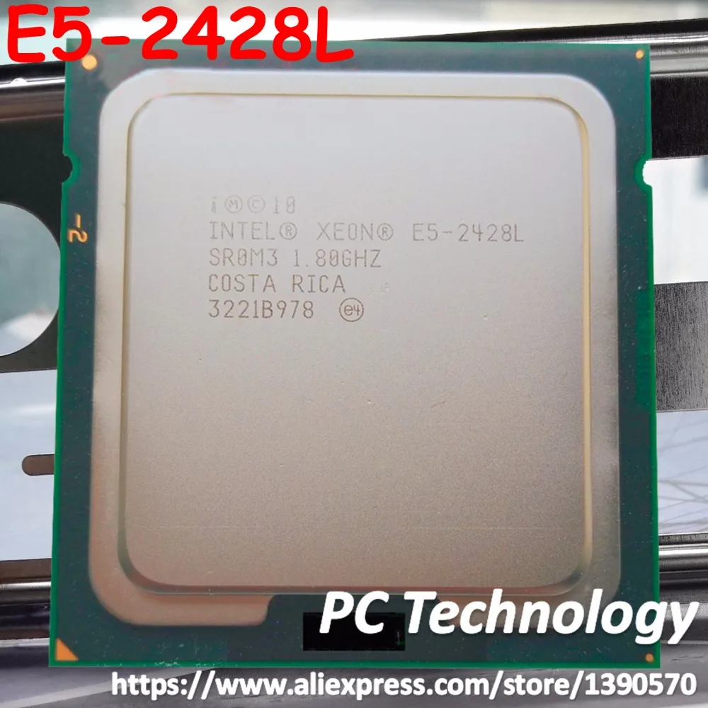 Оригинальный процессор Intel Xeon E5 2428L 1 8 ГГц 6 ядер 15 Мб SmartCache 2428 л LGA1356 TPD 60 Вт