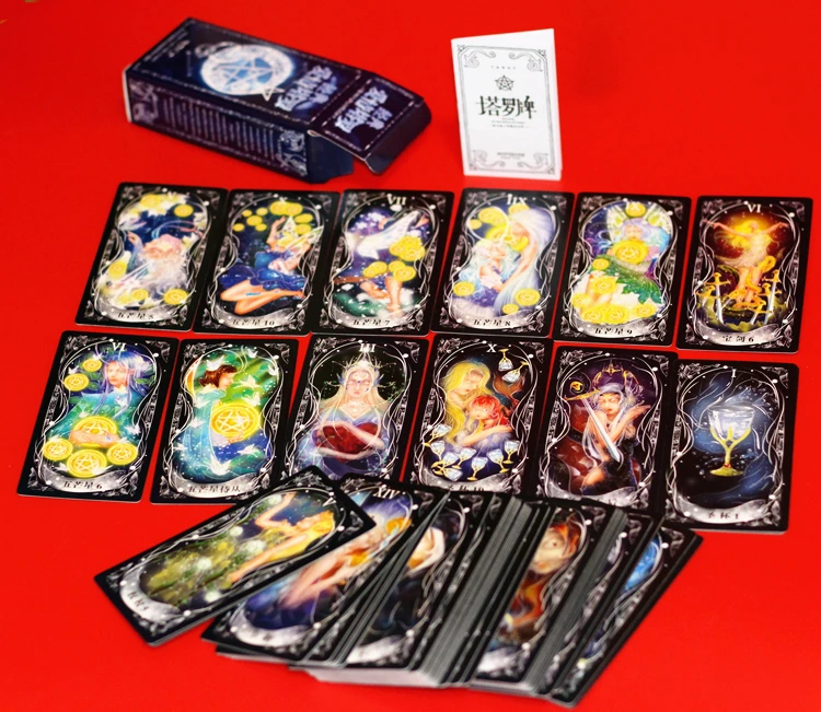 Настольная игра загадочная судьба Таро любовь настольная карты анимация шаблоны