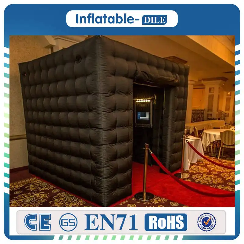 Портативный надувной фотобокс со светодиодной подсветкой для свадеб вечеринок