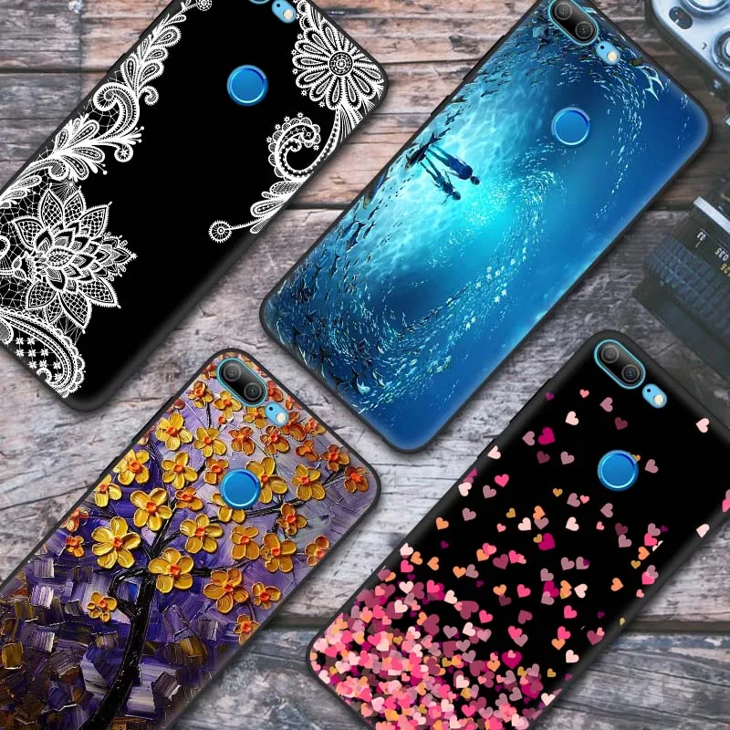 Geruide чехол для Honor 9 Lite, высококачественный черный чехол для телефона, чехол для Huawei Honor 9 Lite honor9 lite, чехол для телефона
