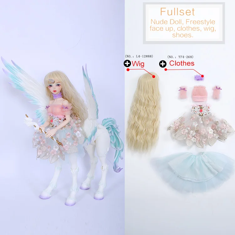 Fullset in NS aspicB Fairyland Fairyline Lucywen BJD куклы 1/4 Minifee кентавра Мода Фантастическая Женская лошадь полный набор опций Alieendoll Iplehouse - Цвет: Fullset in NS aspicB
