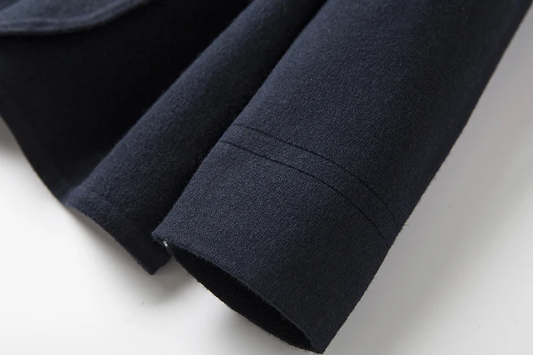 Для женщин французский стиль Navy Blazer с двойной груди и кнопки подробно 2017 на