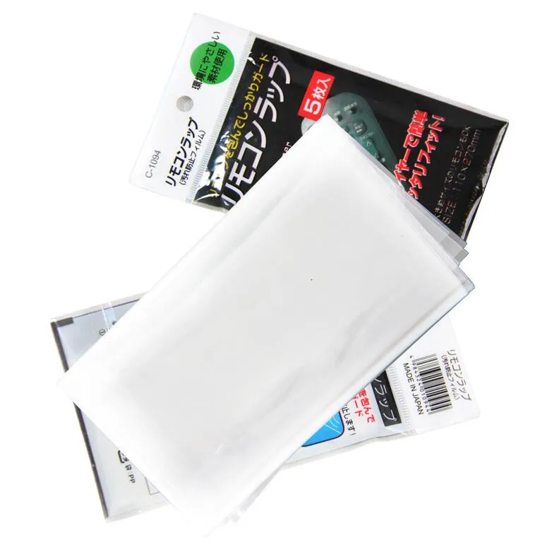 3 Pack is 15pcs 3 предмета в комплекте! Дешевая Пылезащитная и водонепроницаемая воздушная термоусадочная пленка пластиковая прозрачная видео ТВ Кондиционер дистанционная защитная пленка - Цвет: 3 Pack is 15pcs