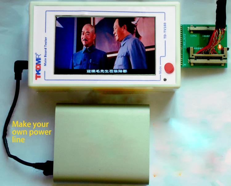 TKDMR tv 160 поколение LVDS Turn VGA конвертер с дисплеем lcd/светодиодный ТВ тестер материнской платы инструмент для материнской платы
