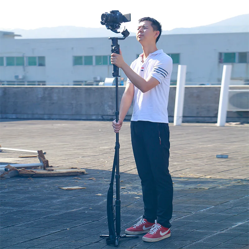 1 3 м Телескопический монопод для Dji Ronin S Zhiyun Crane 2 V2 Plus Moza Ручной Стабилизатор с