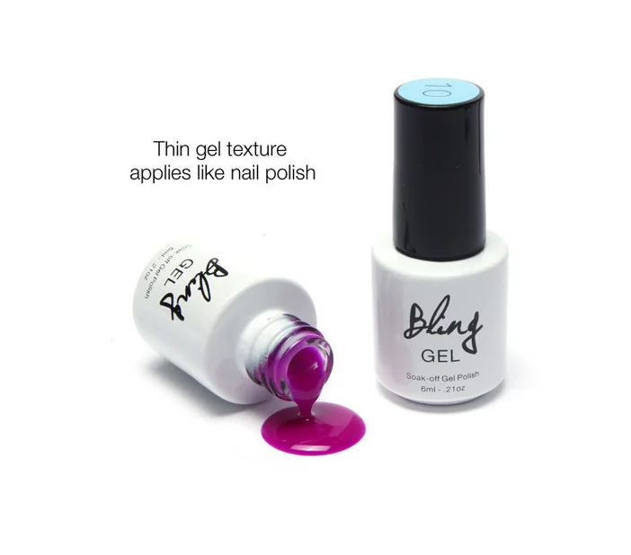 1 шт. УФ-гель для ногтей прочный ноготь гель отмачиваемый светодиодный блестящий