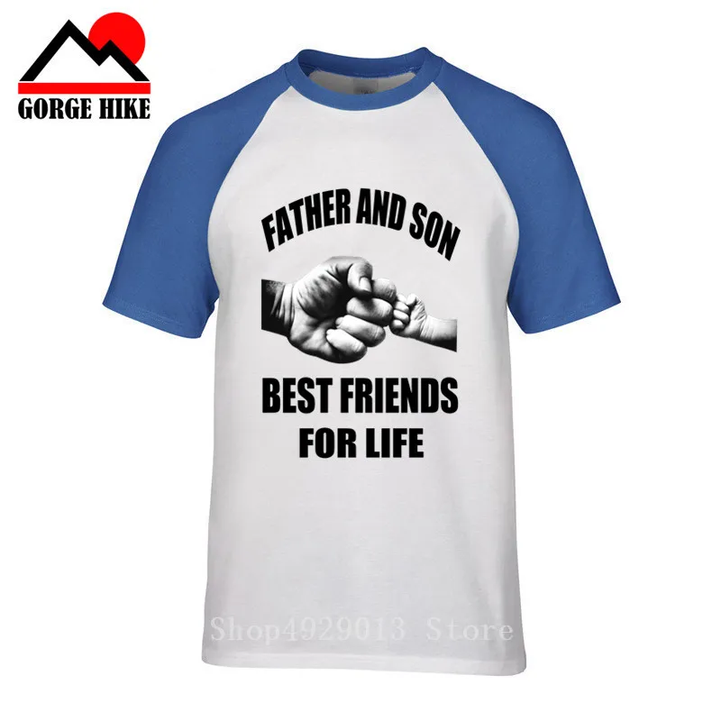 Футболка мужская хлопковая с надписью Best Friends for Life|Мужские футболки| |