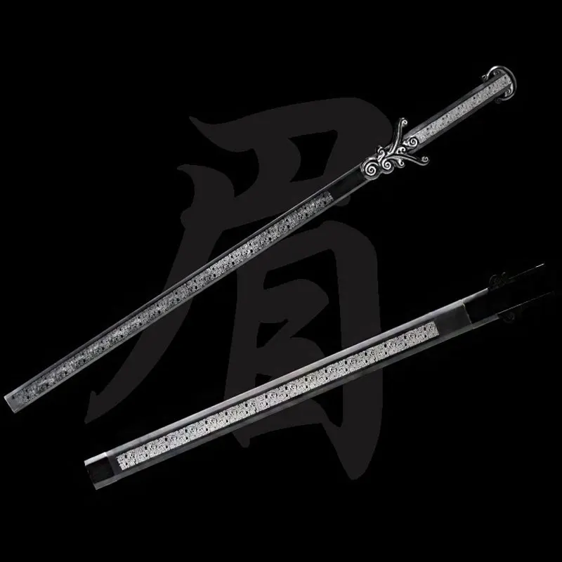 Qin Shiming month Momei меч ручной работы Аниме Cos Реквизит Украшение металлические