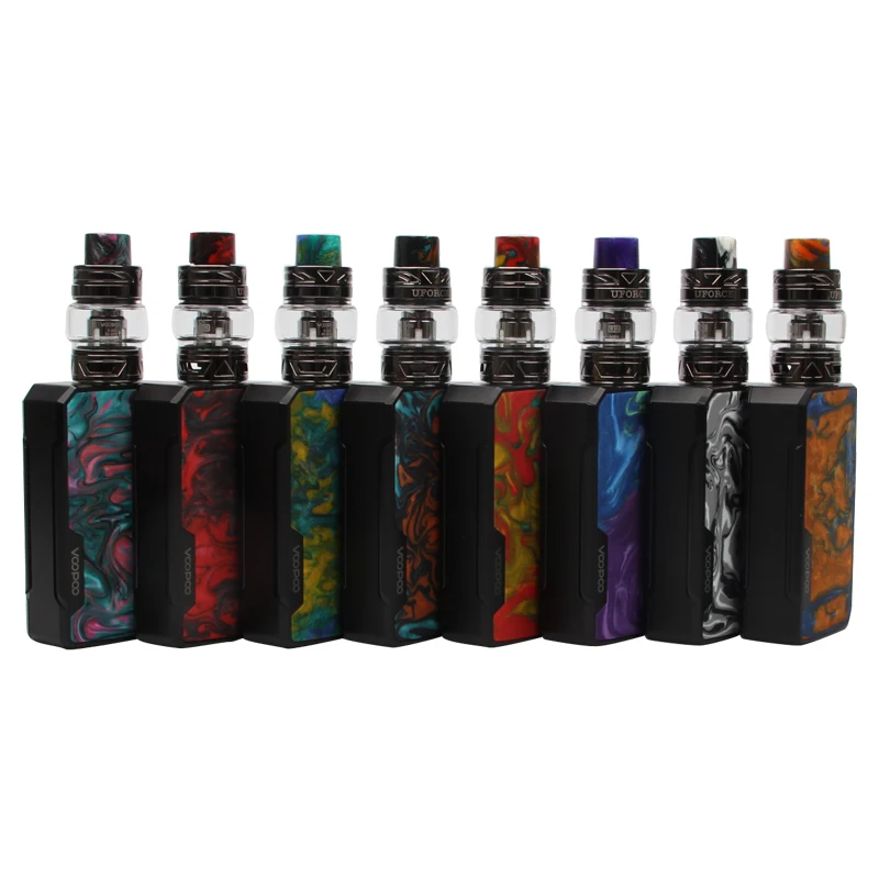 Voopoo Drag 2 TC комплект 177 Вт Drag 2 Коробка мод Vape с 5 мл Uforce T2 SubOhm Танк U2 N3 катушка электронная сигарета испаритель