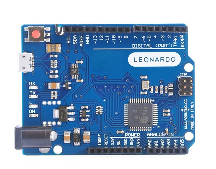 Макетная плата Leonardo R3 микроконтроллера Atmega32u4 с USB кабелем совместимый Arduino набор