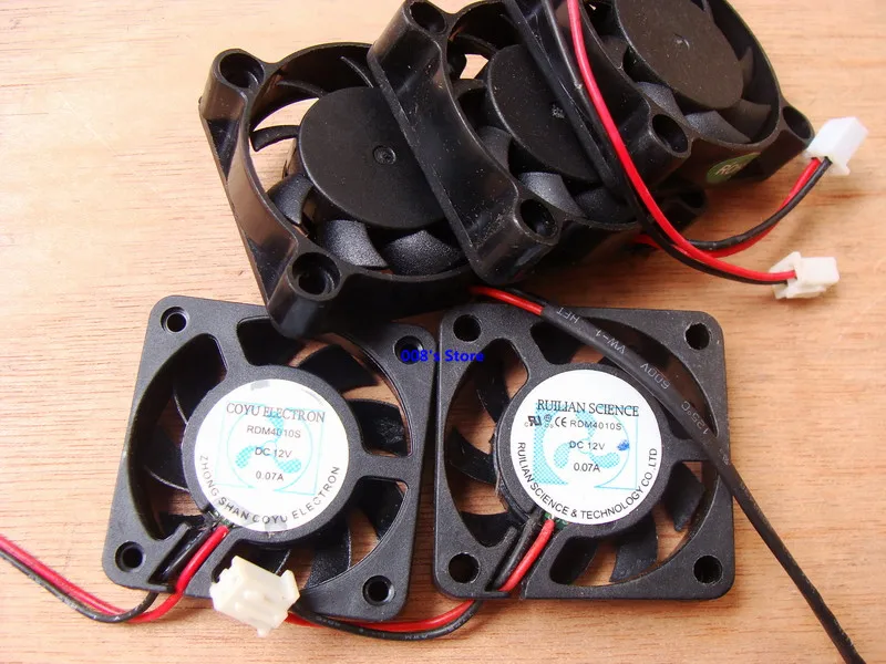 Новый Процессор охлаждающий вентилятор для COYU электрон RDM4010S DC 12V 0.07A 4 см 40*40*10 мм 2