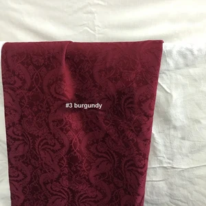 3 burgundy Плотный Хлопок, лен, текстиль, моющийся, мягкий, китайский дракон, жаккард, хлопковая ткань - Цвет: 3 burgundy
