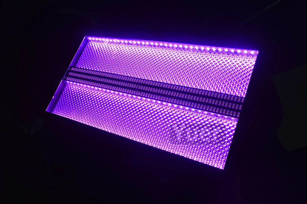 Новый светодиодный RGB Стробоскоп для дискотеки 144 шт. SMD5050 3 в 1 + 216 5730 супер яркий