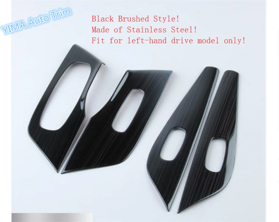 Lapetus For Nissan Teana / Altima 2014 - 2018 Auto Styling Door Armrest Window Glass Lift Button Panel Cover Trim 4 Piece Set | Автомобили