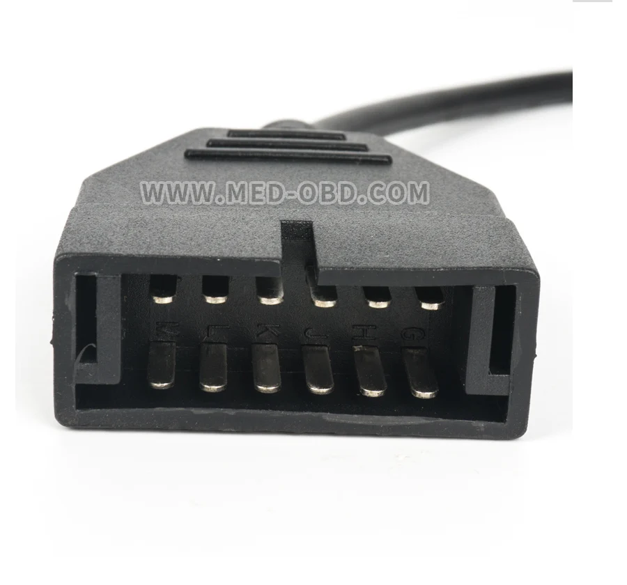 Адаптер GM, OBD 16P Female для GM 12P(OBD2 16pin для daewoo) адаптер OBD2