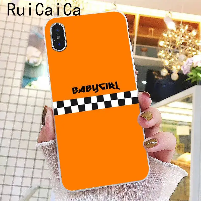 Ruicaica Babe babygirl honey line Text art роскошный уникальный дизайн чехол для телефона для iPhone 8 7 6 6S Plus 5 5S SE XR X XS MAX 10 чехол