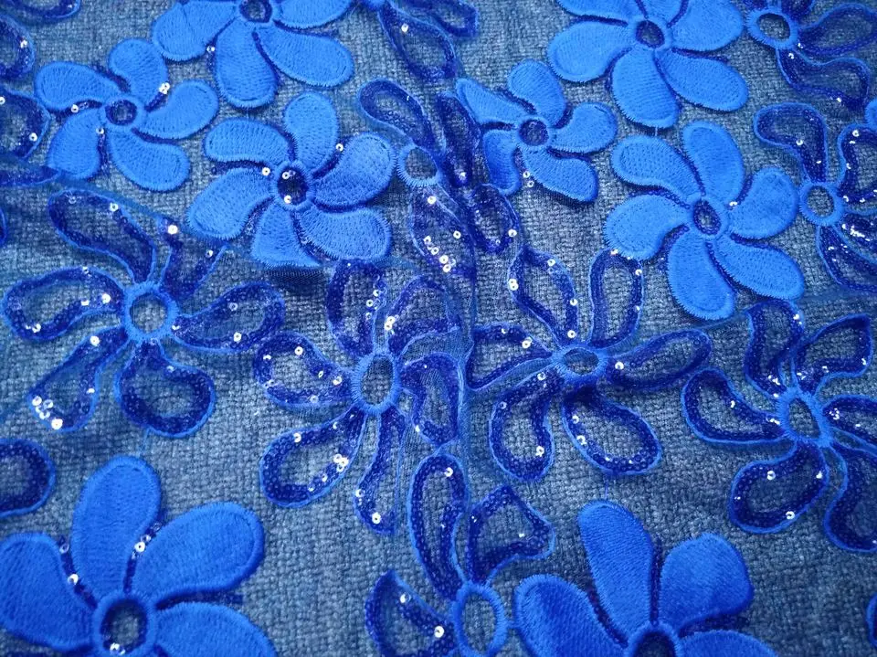 

New design beautiful french sequins lace fabric latest Yellow high quality african guipure lace fabric for wedding dress M15593