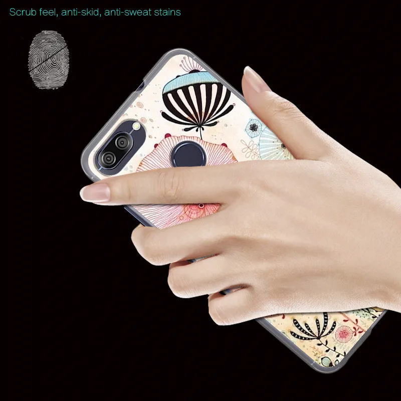 For Asus Zenfone Max Plus M1 case Cartoon Silicone TPU Soft Cover Case for ZB570TL X018D coque |