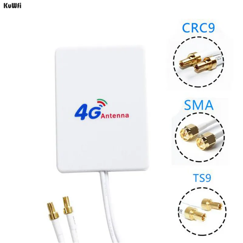 KuWFi 4G антенна 3 м кабель LTE антенны внешние для маршрутизатора Huawei ZTE модемная с
